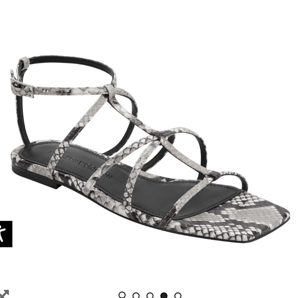 SIGERSON Morrison fedora snake sandal
